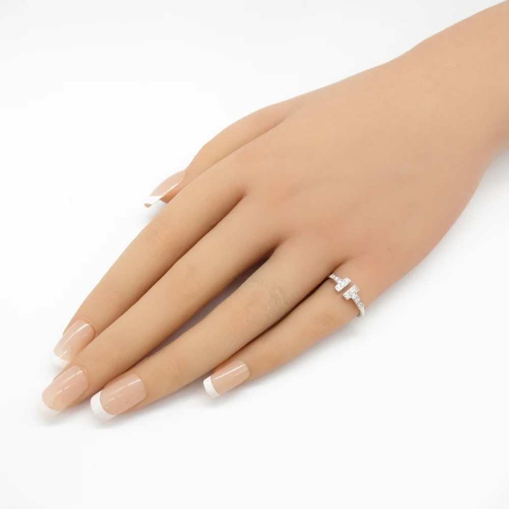 Tiffany diamond wire ring. - Picture 7 of 9